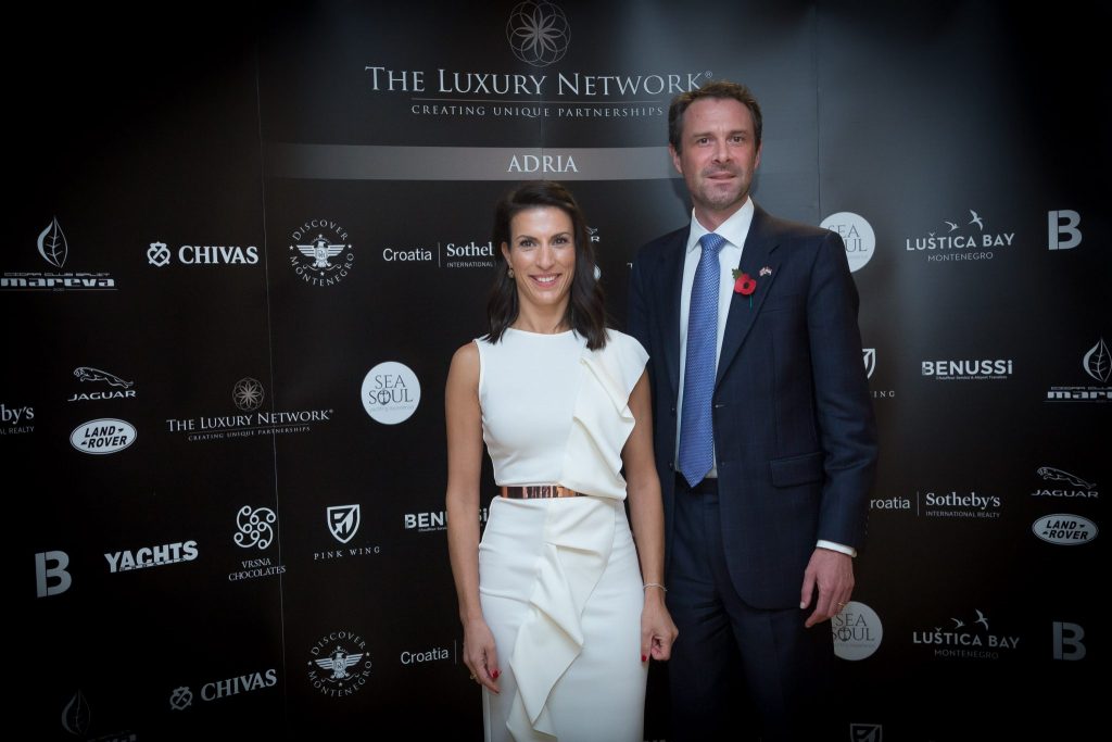 A Salute to The Luxury Network Adria Event at the Official Residency of H.E. Andrew Dalgleish